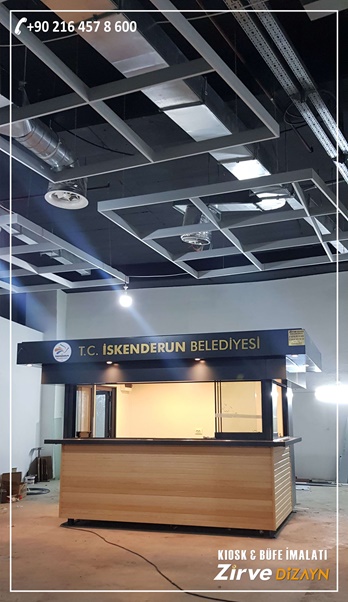 modern kiosk büfe imalatı